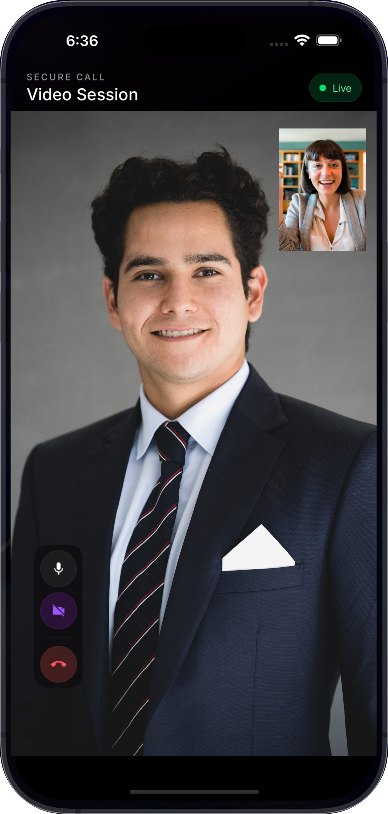 A real tax pro, one tap away